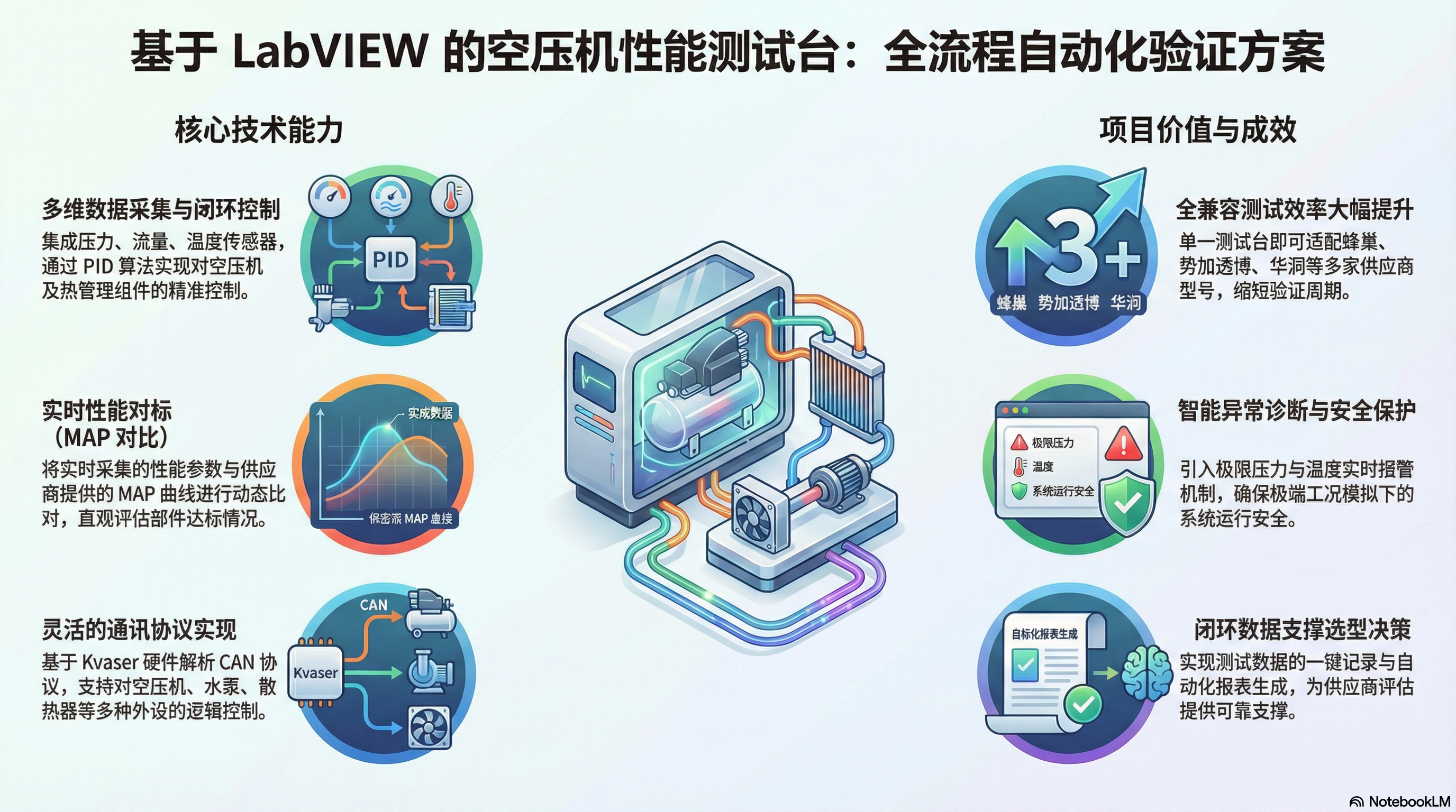 空压机性能测试台